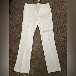 New York & Company White Work Pants